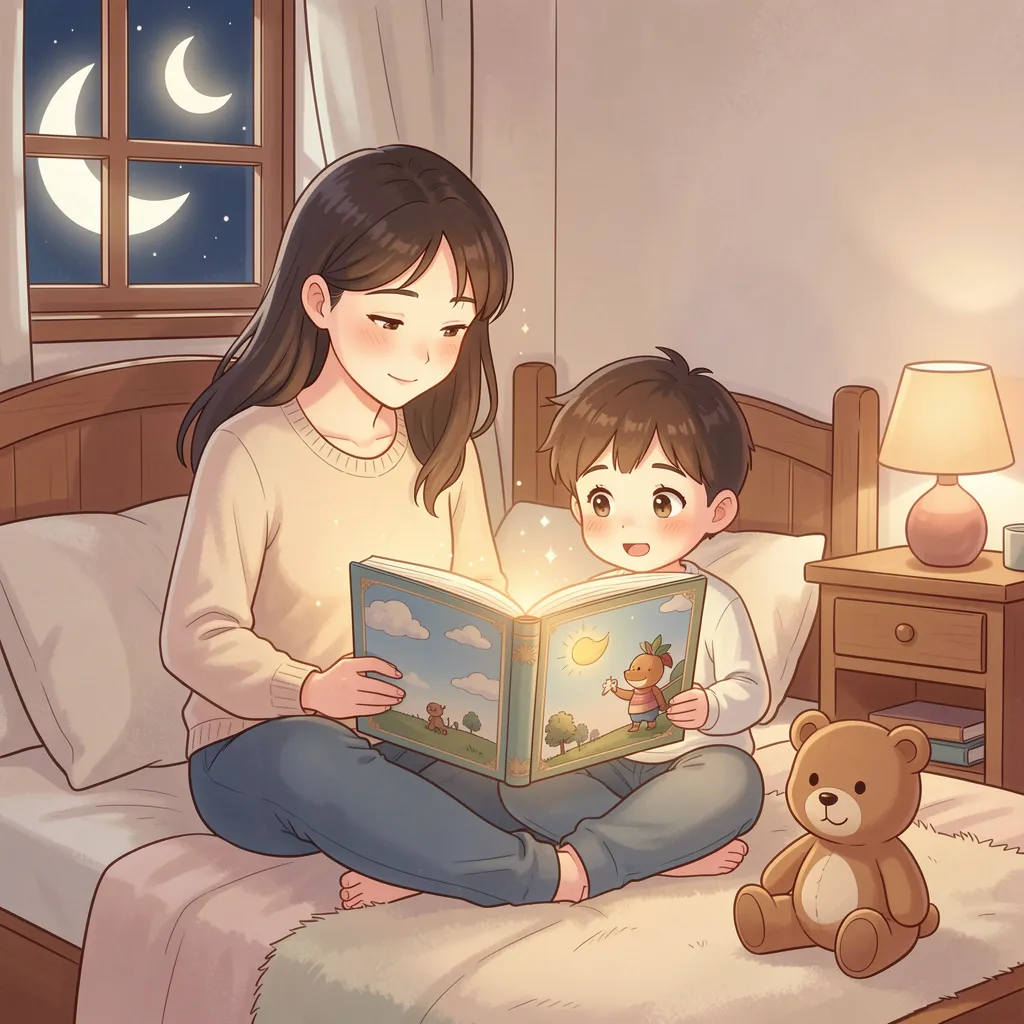 Anime Storybook illustration style example