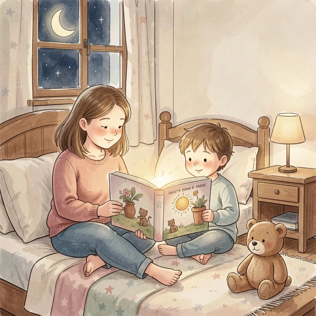 Classic Picture Book illustration style example