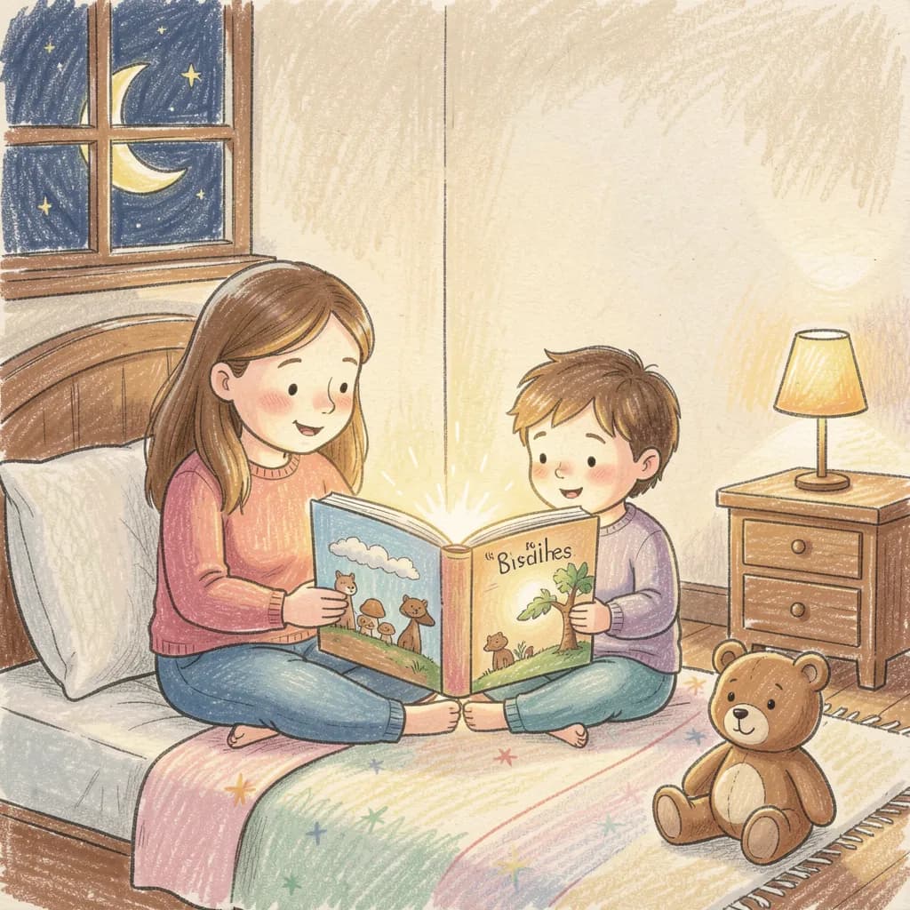 Crayon Sketch illustration style example
