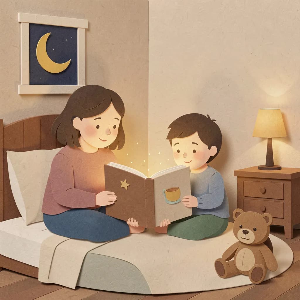 Paper Cut illustration style example