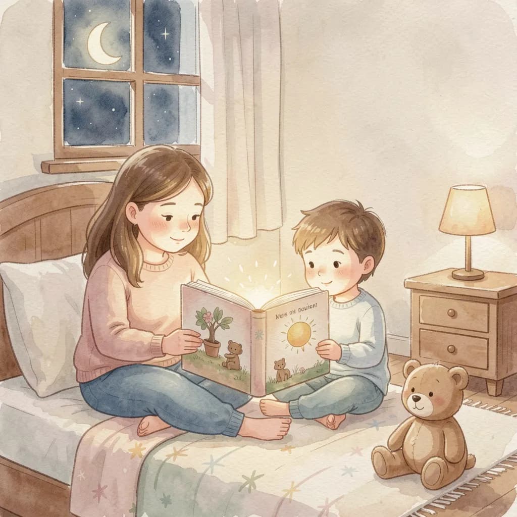 Soft Watercolor illustration style example