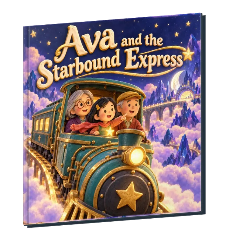 Ava and the Starbound Express personalized storybook