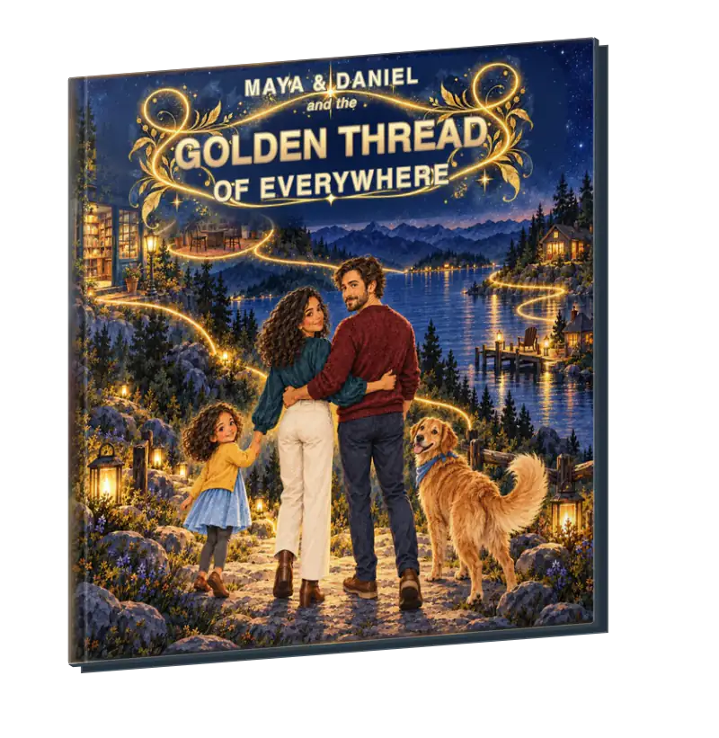 The Golden Thread of Everywhere personalized storybook