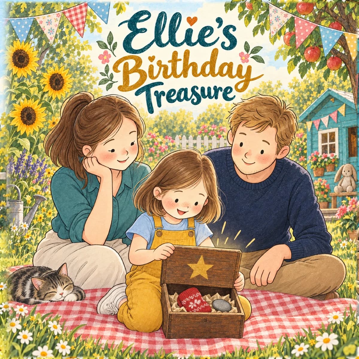 Ellie’s Birthday Treasure sample cover