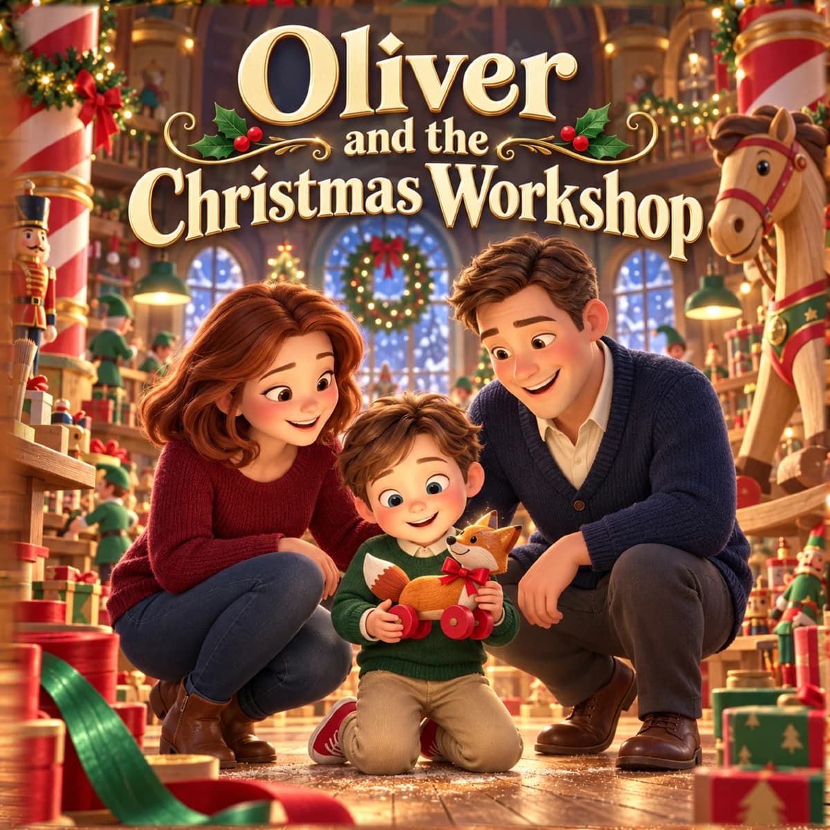 Oliver and the Christmas Workshop sample cover