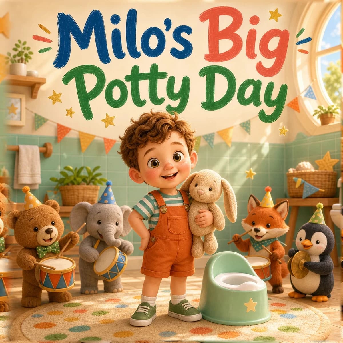 Potty training sample book cover