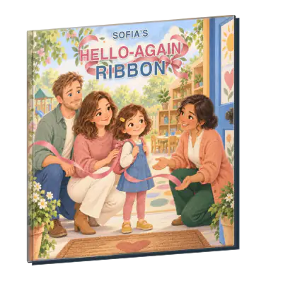 Sofia’s Hello-Again Ribbon personalized storybook cover